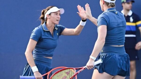 Luisa Stefani vai às quartas de final nas duplas femininas do US Open
