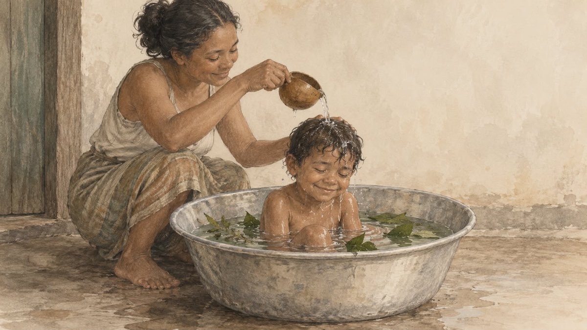 A bacia que me levou de volta: memórias de infância e da mãe