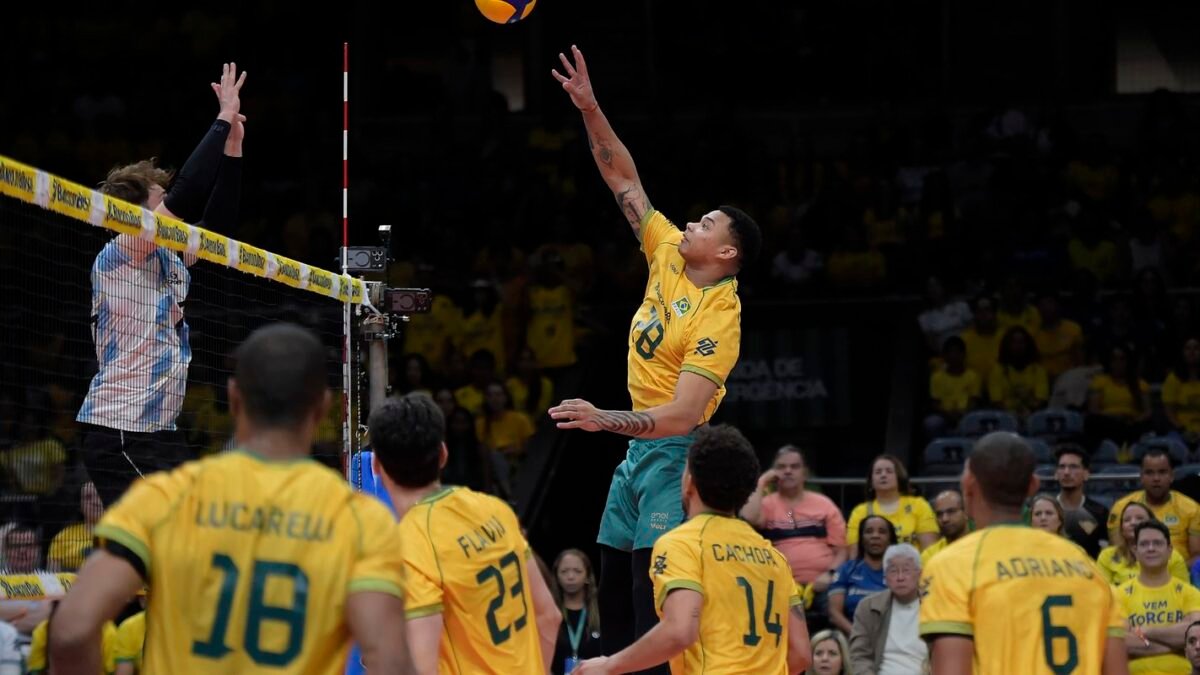 Vôlei: Brasil vence Sul-Americano e está na Olimpíada 2028