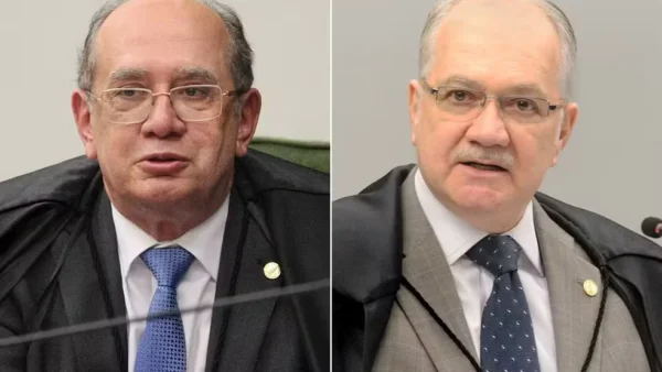Gilmar critica ‘vazamentos seletivos’ e uso político de investigações durante homenagem a Fachin