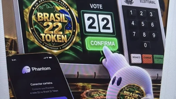 Site distribui criptomoedas em troca de divulgação de conteúdo que incentiva voto em Flávio