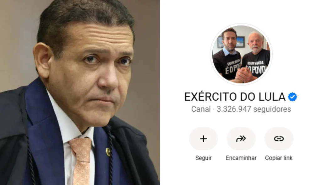 Nunes Marques manda censurar canal de Janones com 3,2 milhões de seguidores