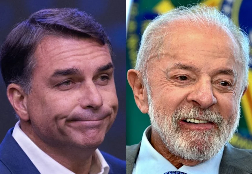 48% rejeitam Lula e Flávio Bolsonaro, mostra Datafolha