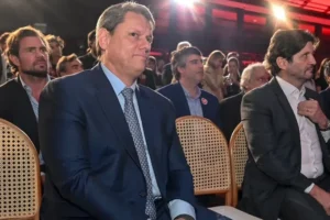 Lançamento do CNN Money teve Vorcaro e Tarcísio como convidados de honra