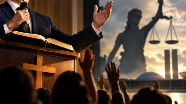 O altar como escudo: Flávio Bolsonaro e a instrumentalização da fé