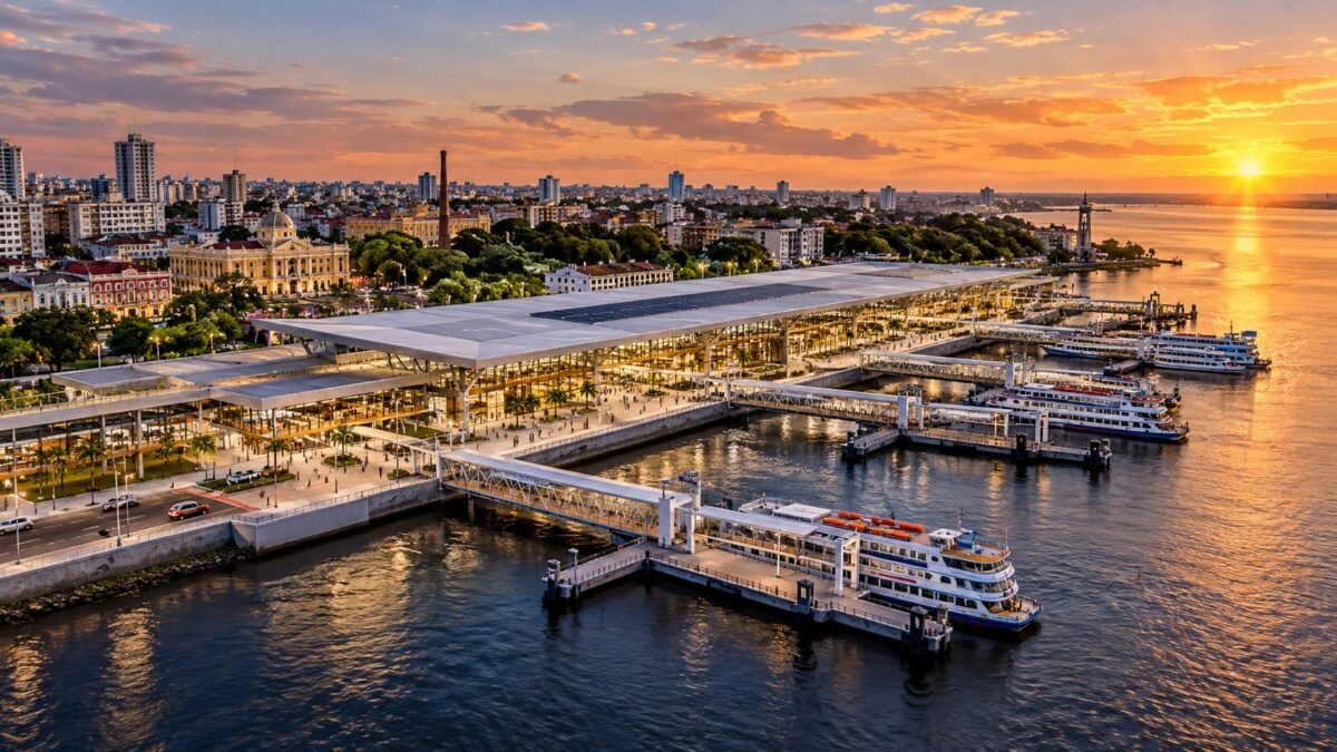 Novo Porto da Manaus Moderna vai mudar a cara da cidade