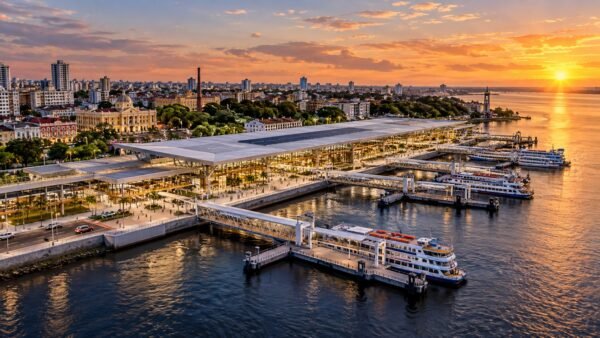 Novo Porto da Manaus Moderna vai mudar a cara da cidade
